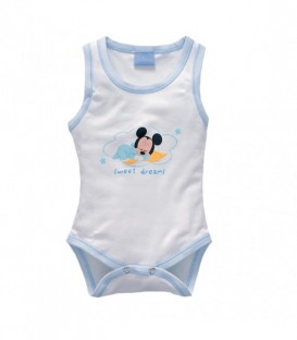 Disney Baby des.53 Εσώρουχο Αμάνικο (0-3 μηνών) -Λιανική Τιμή 9,00€
